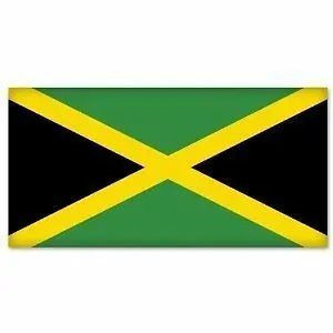 

Jamaica Jamaican Flag Car Bumper Sticker Decal Stickers for Cars, Motos, Laptops, Industry