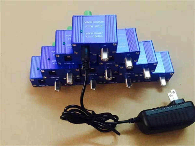 Receptor óptico catv, ftth, fc/apc, ftth ótico sm single-odo com frete grátis, 2 peças