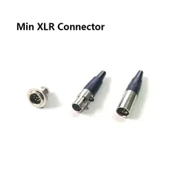 Mini XLR Connector, Mini Aviation MIC Microphone Connector, Zinc Alloy+copper pins with gold plated, 3 4 5 6 7 pins available