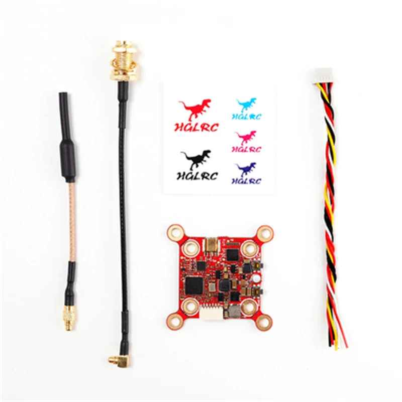 20/30mm HGLRC Zeus VTX 800mW Switchable 5.8G 40CH Built-in Microphone 6-26V for RC FPV Racing Freestyle Drones