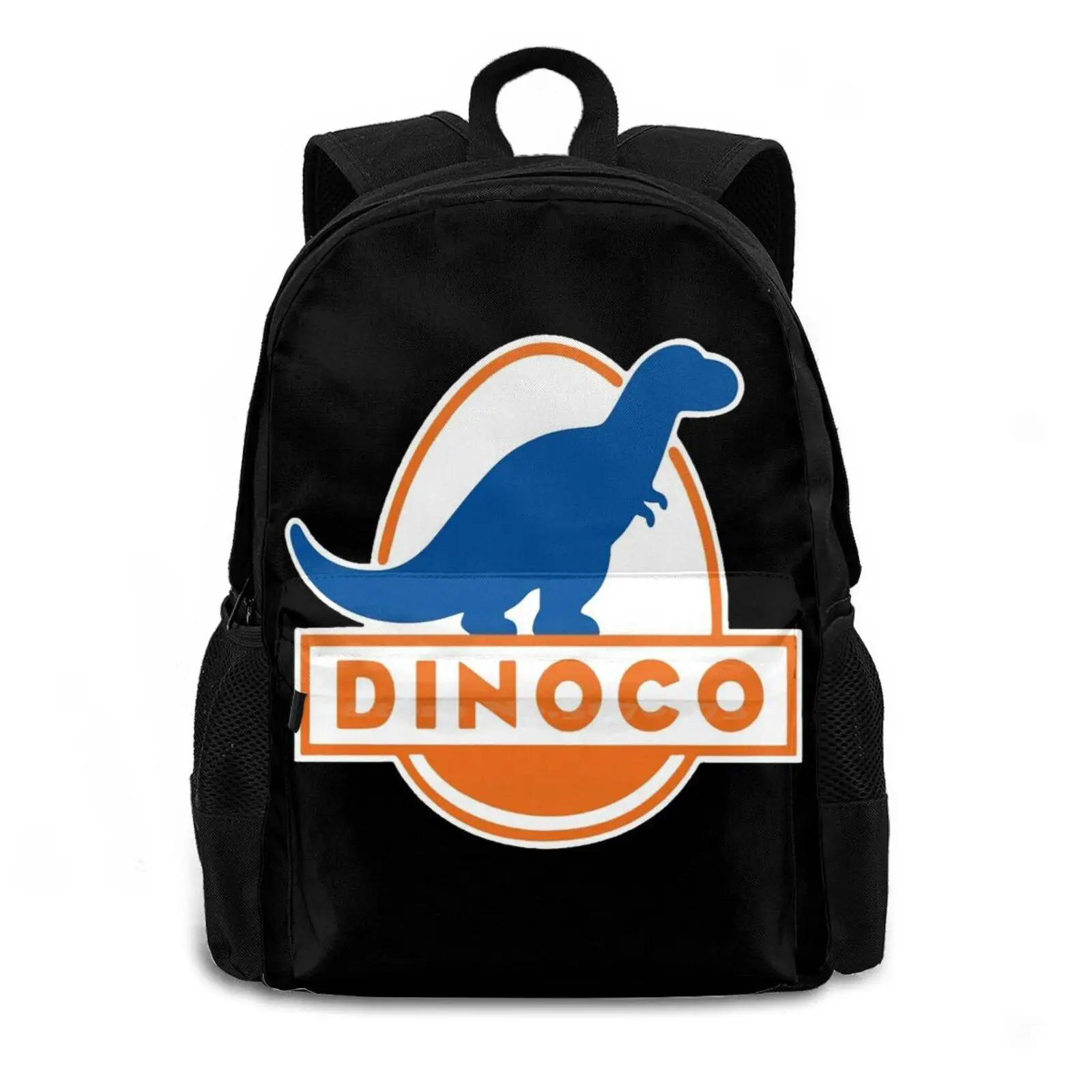 Dinoco Travel Laptop Bagpack School Bags Speed Lightning Dinoco Car Champion Spark Plug Texaco