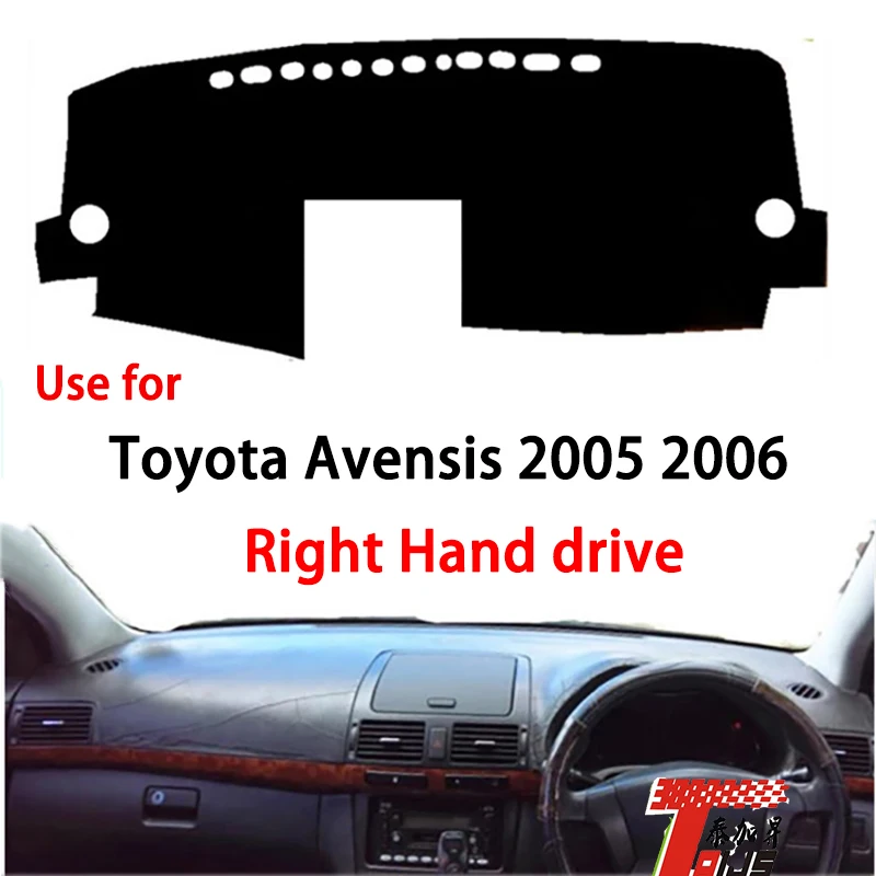 TAIJS Factory articles para autos Polyester Fibre Car Dashboard Cover For TOYOTA Avensis 2005 2006 Right Hand Drive