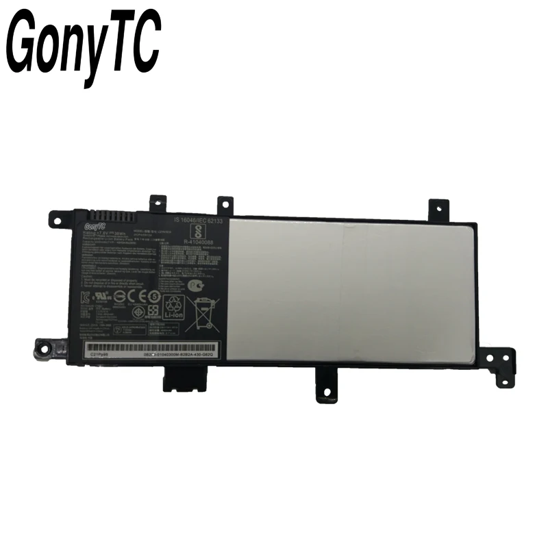 GONYTC C21N1634 7.6V 38Wh Original Laptop Battery For Asus Vivobook R542UR R542UR-GQ378T  2ICP4/59/134 Genuine Notebook