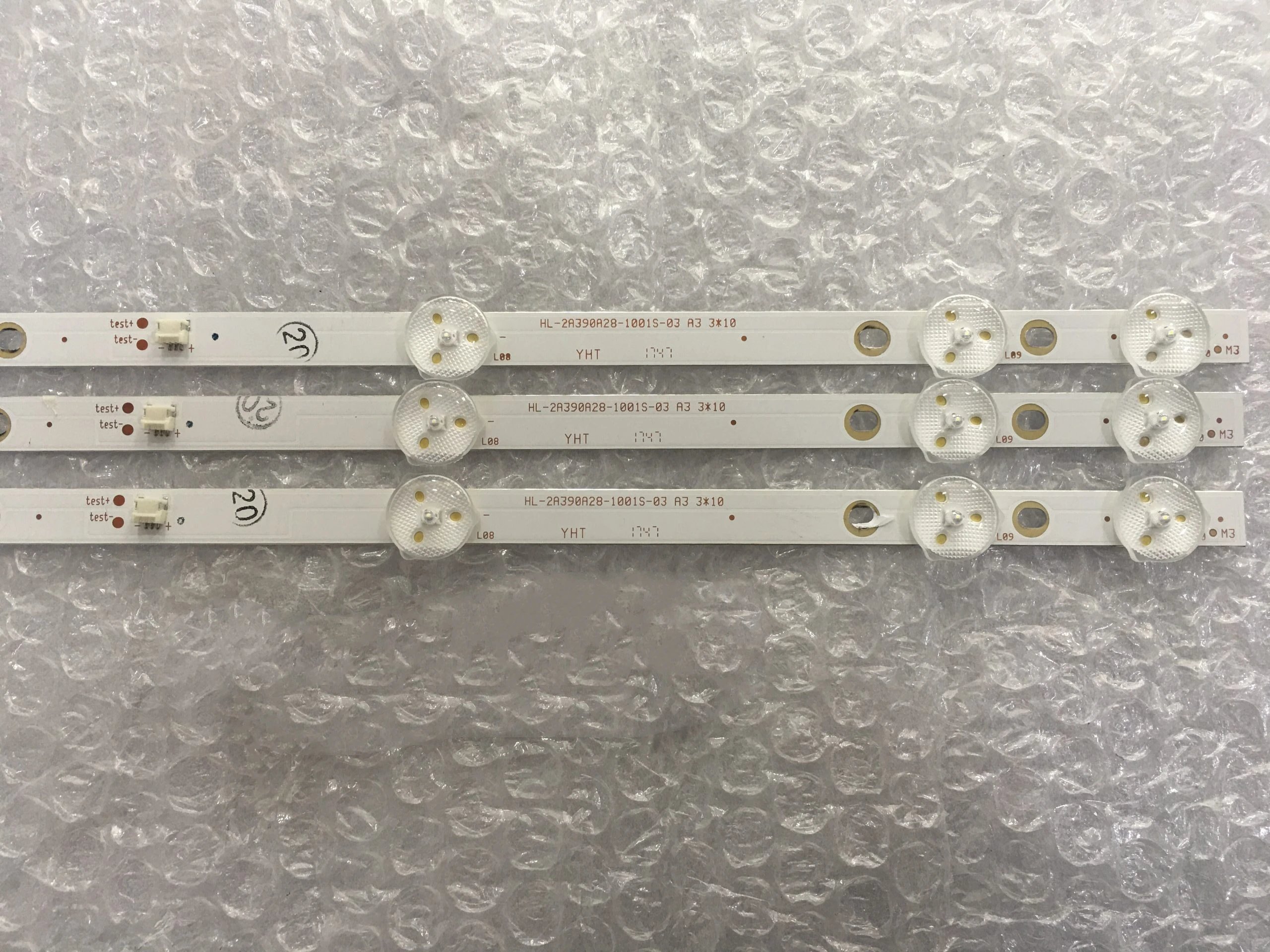 LED strip For 39U10 LE-39D2 LE43D59 S40D48A S40D42T2 40PL51TC 40PL52TC 39LTV2001 40DLE462 40DLE468 HL-2A390A28-1001S-03 A3 01 A1