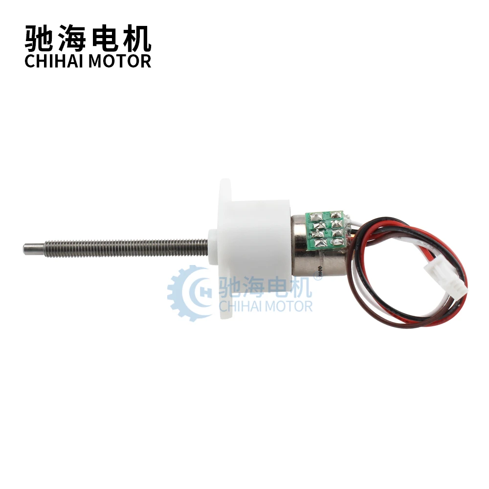 ChiHai Motor CHS-GM12-10BY screw shaft M3*32.3mm 2 phase 4 wire mini dc Stepper gear motor With the shell