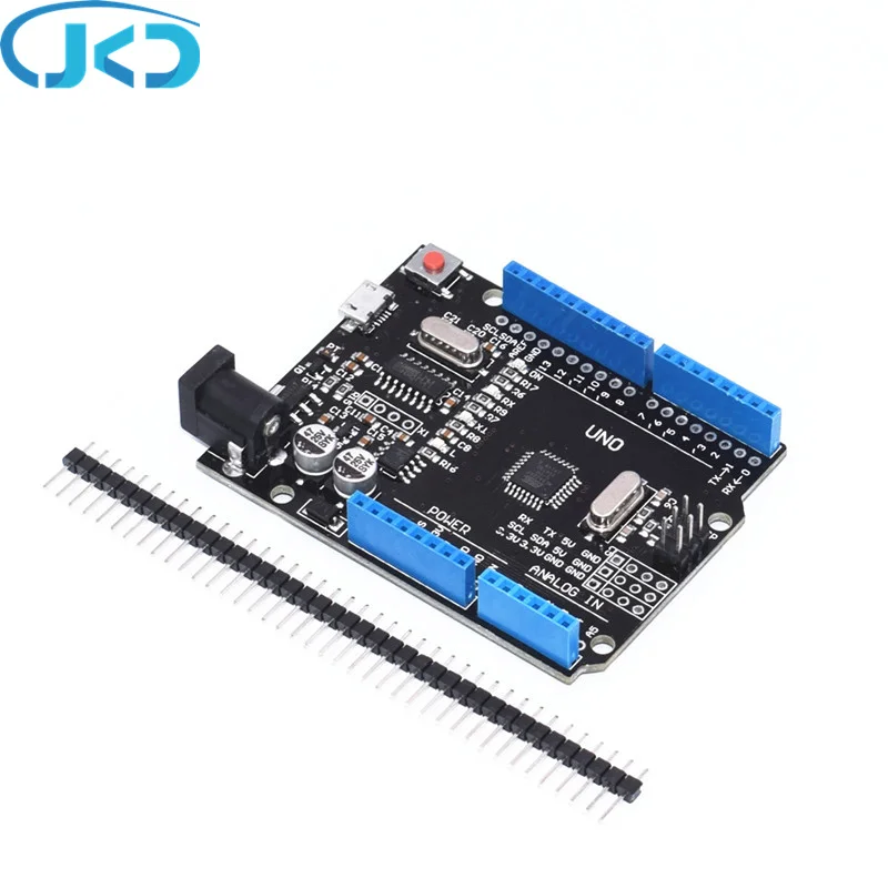 UNO R3 Development Board ATmega328P CH340 CH340G For Arduino UNO R3 With Straight Pin Header with Cable