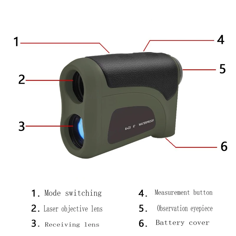 ARTBULL PLUS Laser Rangefinder Hunting Binoculars Long Distance 3000m 4000m Laser Distance Meter Telescope