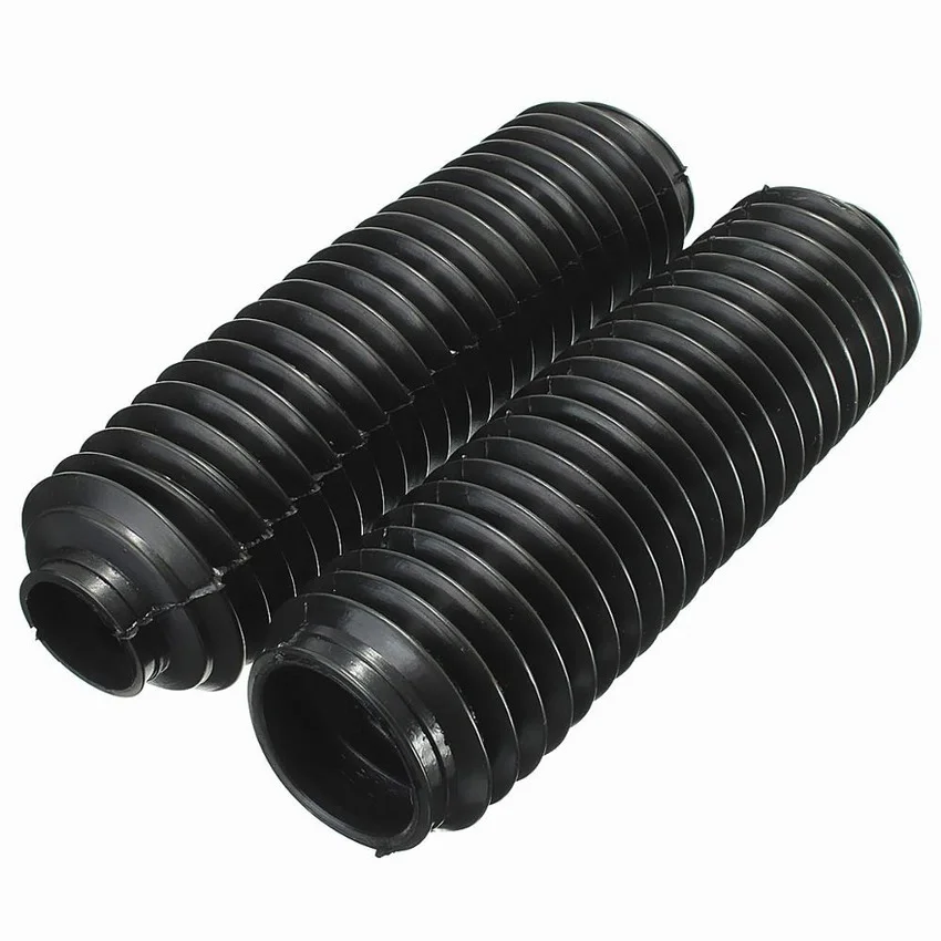 1PC New Black Rubber Corrugated Sleeve Flexible Moulded Bellows Rubber Nitrile Oil Resistant Dust Cover Tube Bellow Boot Covers