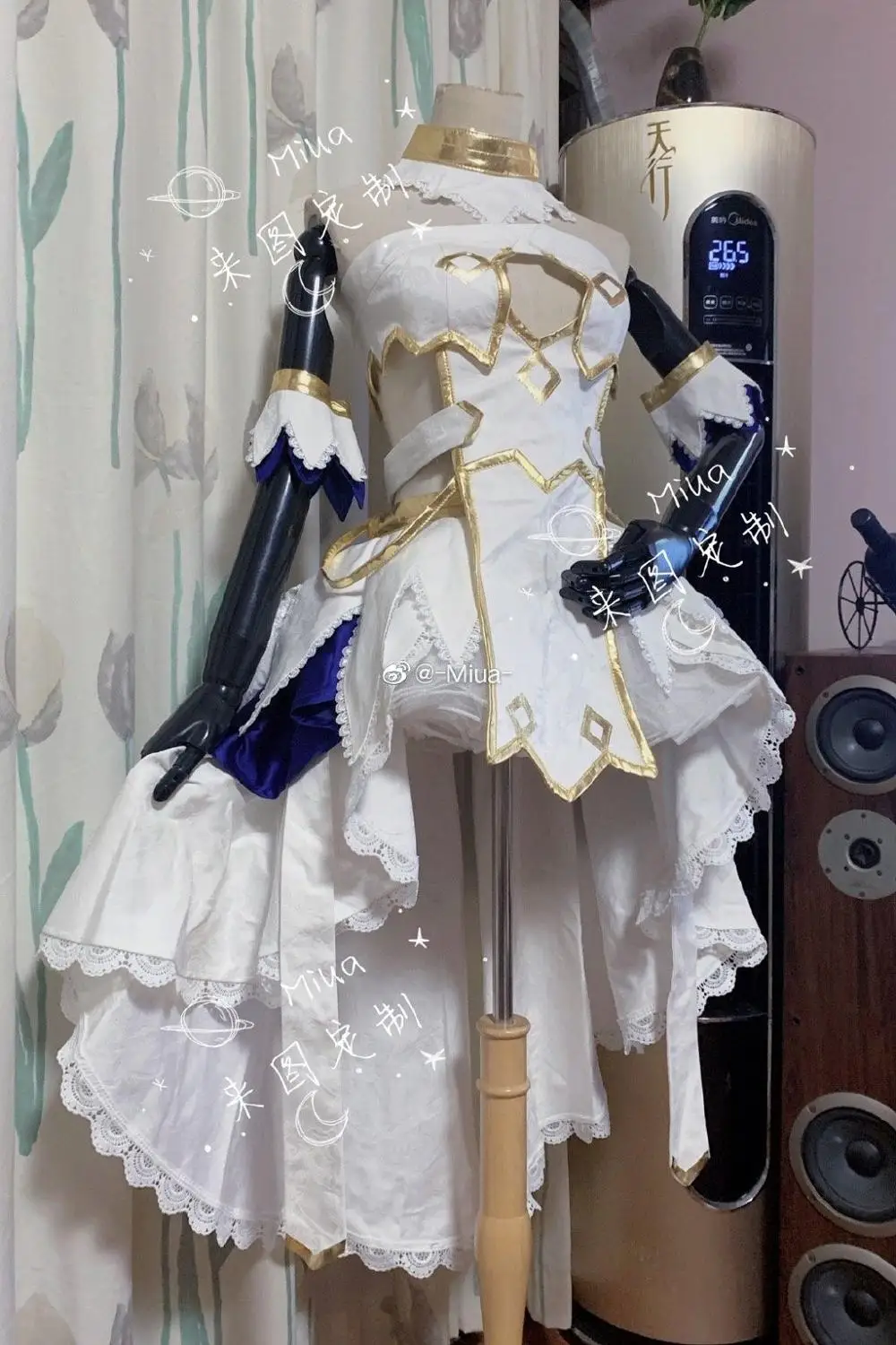 [Customized] Anime Sword Art Online Alice Shining Angel Lolita Dress Battle Uniform Cosplay Costume Women Halloween FreeShipping