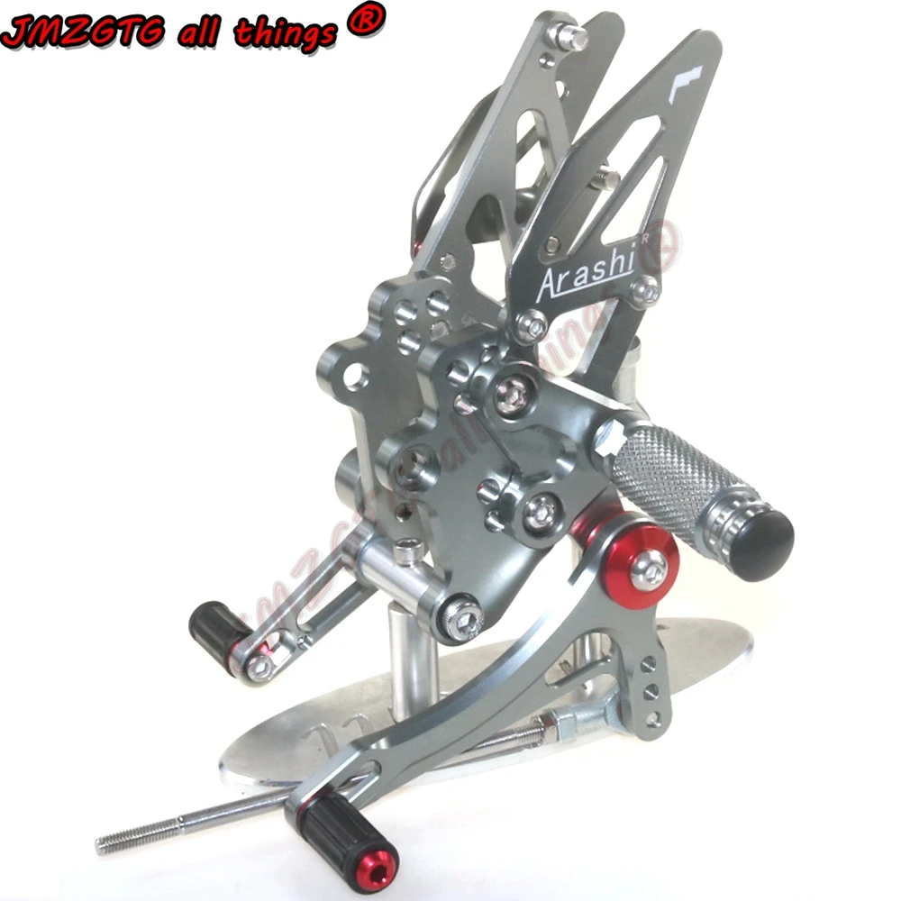 CNC Adjustable Rear Set Rearsets For KAWASAKI  NINJA250R NINJA300R Z300 2013 2014 2015 2016 2017 Foot Rest