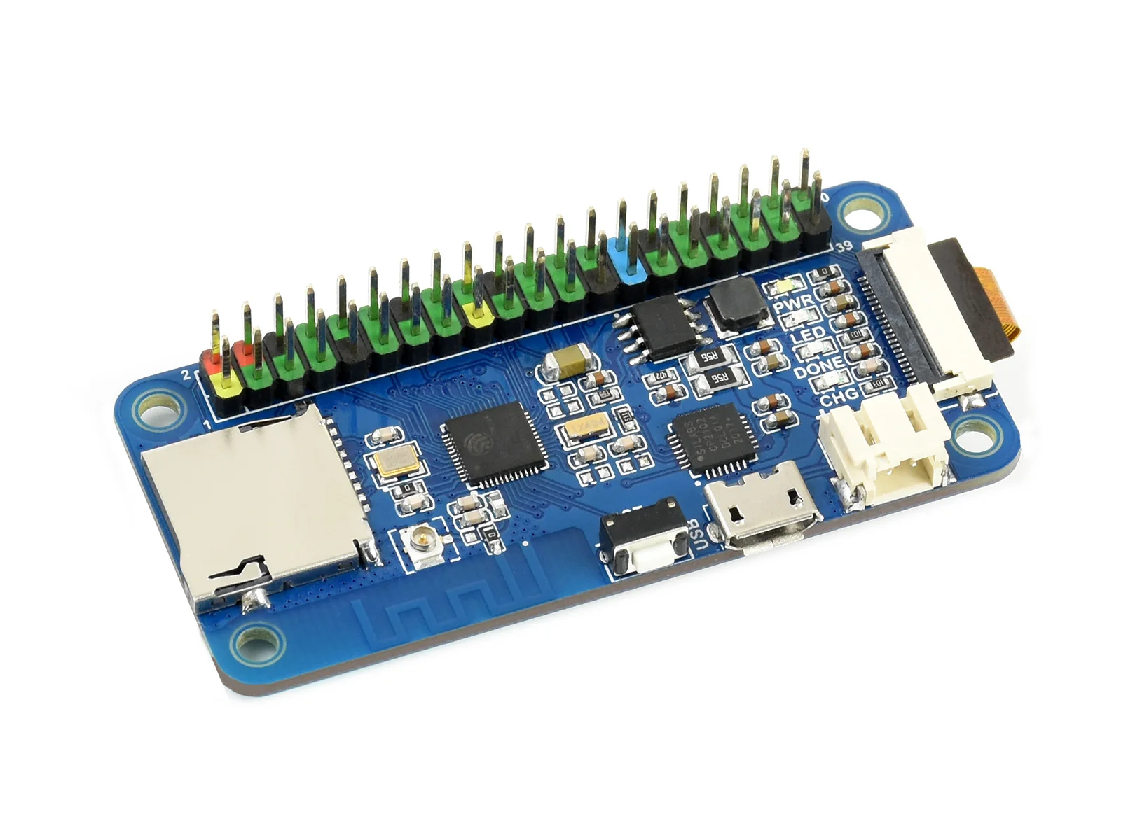 Imagem -02 - One-kit Mini Placa de Desenvolvimento com Wi-fi Bluetooth Câmera Compatível com Tipos de Chapéus Raspberry pi Esp32