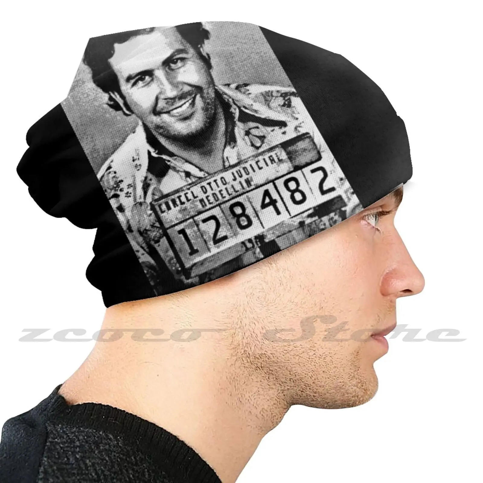 Top 50 Mugshot Collection Escobar Halftone Washable Trending Customized Pm2.5 Filter Mask Mugshot Mugshot Escobar Escobar