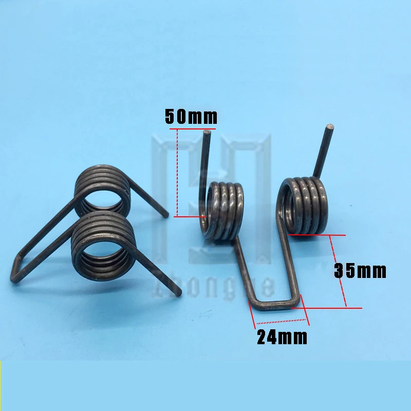 

Customize Spring Steel Big Double Torsion Spring Wire Diameter 3mm X 24mm Outer Diameter