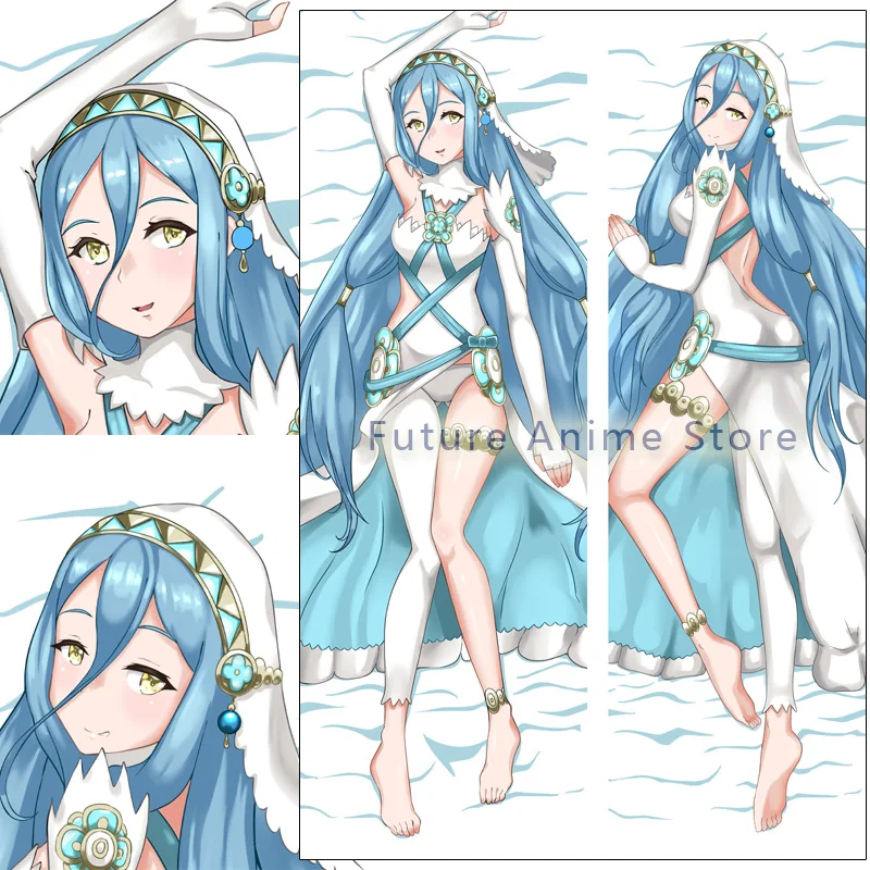 

Dakimakura Aqua (FE) Fire Emblem If Heroes Anime Double-sided Print Life-size Body Pillow Case