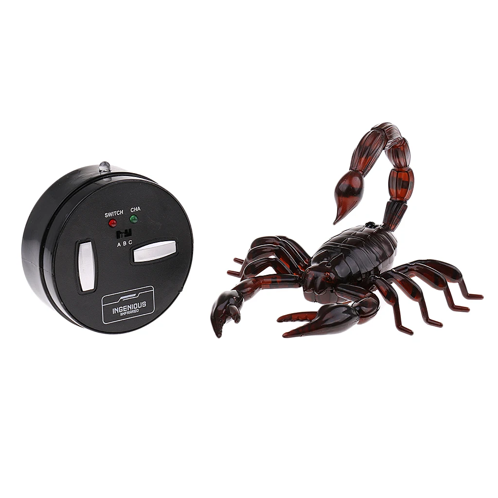 Electronic Pet Simulation Scorpion Robotic Prank Toys Remote Control for Kids