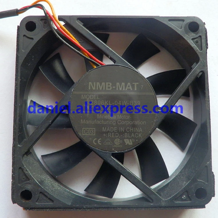 

Original 2806KL-04W-B39 12V0.17A 7015 projector / machine cooling fan