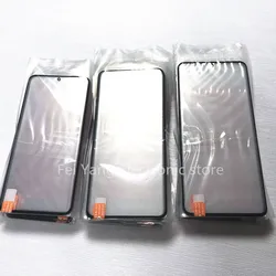 Replacement LCD Front Outer Lens for Samsung Galaxy S20, S20 Plus, S20 Ultra, S21, Note 20, 10, Touch Screen Glass, Repair, 5Pcs