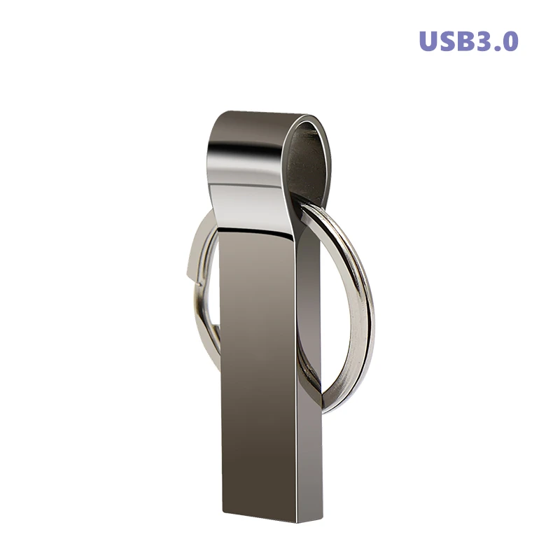 Usb3.0 Flash Drive pen drive 128gb 64gb 32gb pendrive 16gb 8gb 4gb cle флешка with key ring