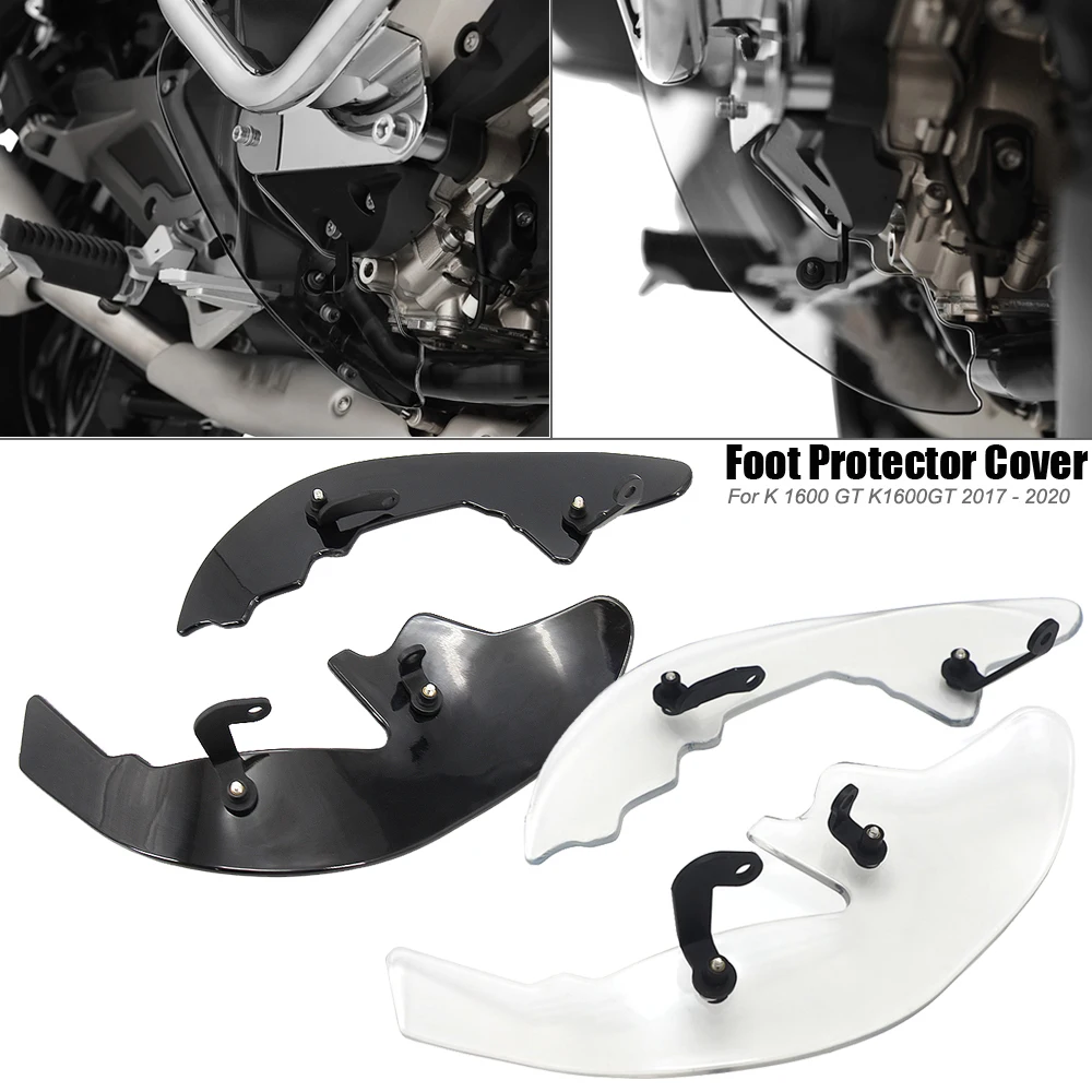 

Motorcycle Splash Foot Protector Guard Rear Foot Brake Lever Pedal Shifter Cover Protection For BMW K 1600 GT K1600GT 2017-2020