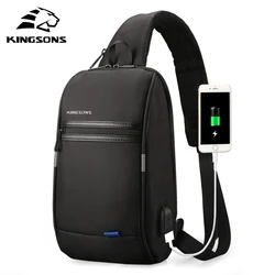 Kingsons Single Shoulder Backpack Men Women Mini Backpack Waterproof Laptop Backpack 10.1 inch Small Backpack for Running&Riding