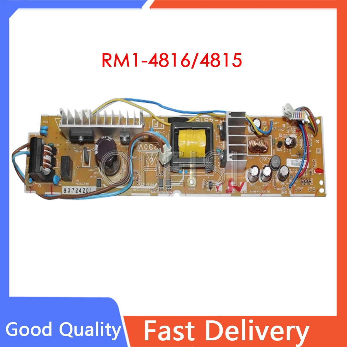 Original test for HP CP1215 CP1515 CP1518 RM1-4777-000 RM1-4777 RM1-4776-000 RM1-4776 RM1-4816 RM1-4815 Power Supply Board
