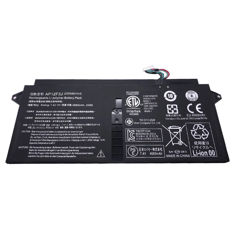 LMDTK New AP12F3J Laptop Battery For Acer Aspire 13.3