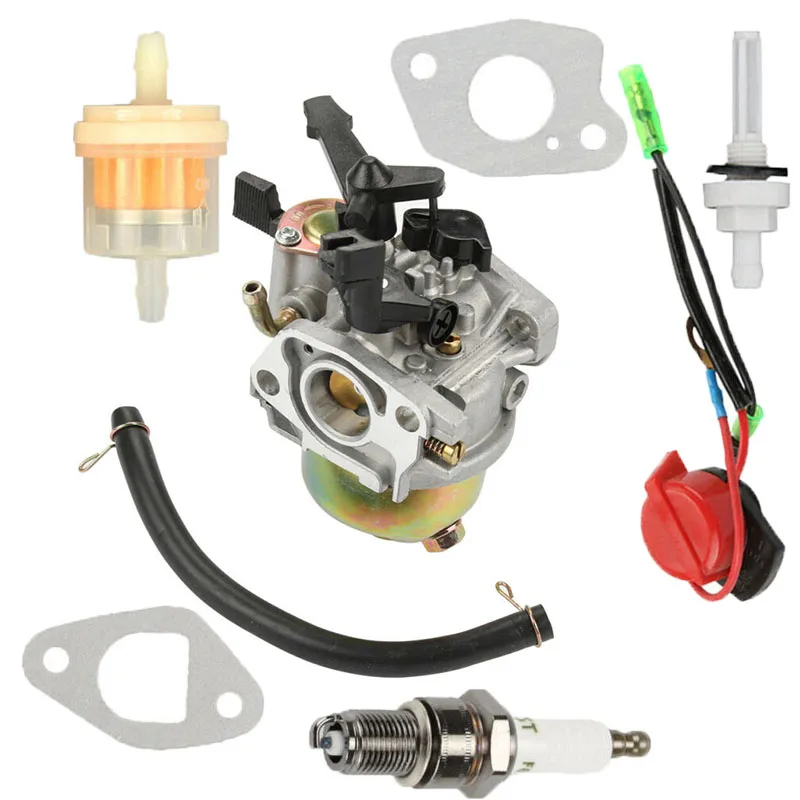 

Carburetor Replacement Accessories Kit For Troy-Bilt 21C-65M1011 21C-65M1066 Super Bronco CRT Tiller Carburetor Parts