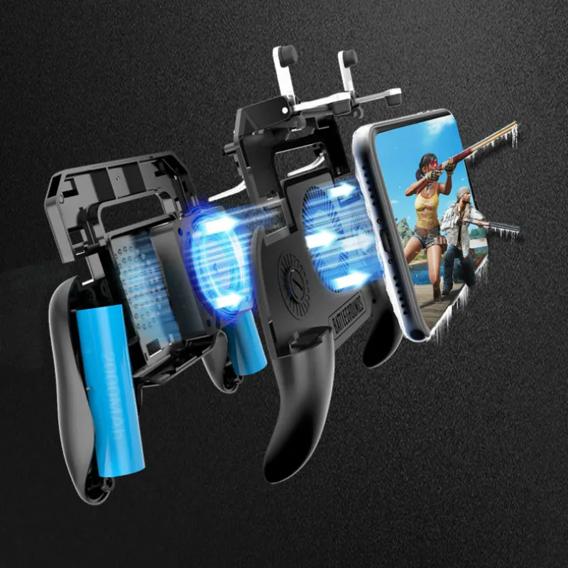 Pubg 게임 게임 패드 휴대 전화 게임 컨트롤러 l1r1 슈터 트리거 화재 버튼 아이폰에 대한 무료 화재