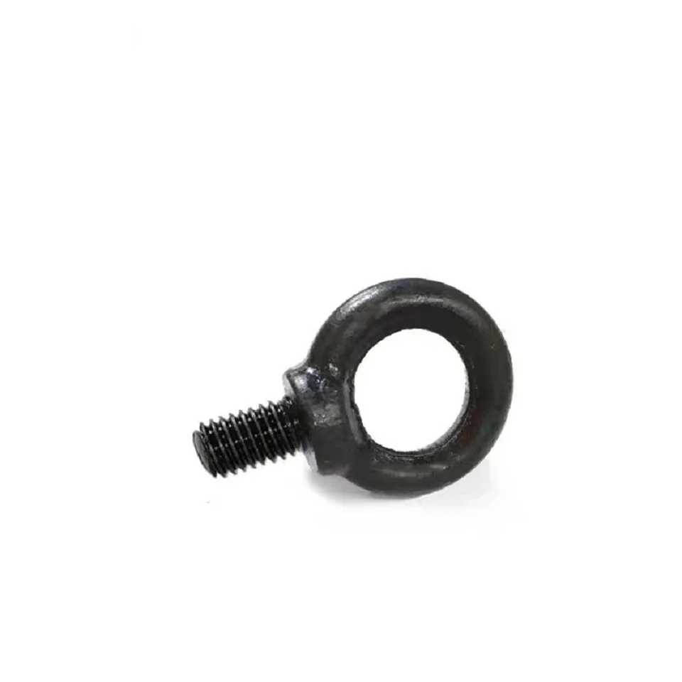 10CS GB825 DIN580 Black 304 stainless steel extension eyebolt o - ring bolt for marine use M4 M5 M6 M8 M10 M12