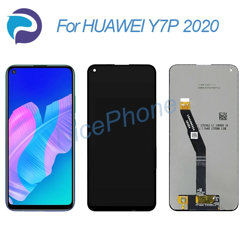 Для HUAWEI Y7P ЖК-экран + сенсорная панель (диджитайзер) дисплей ART-L28, ART-L29 Y7P Y7 2020 Замена ЖК-экран в сборе