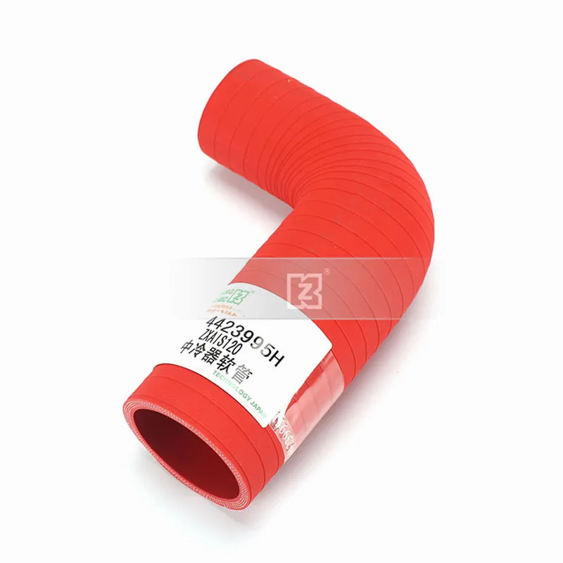 

For excavator Hitachi ZX120 intercooler hose 4423995H intercooler rubber air inlet pipe