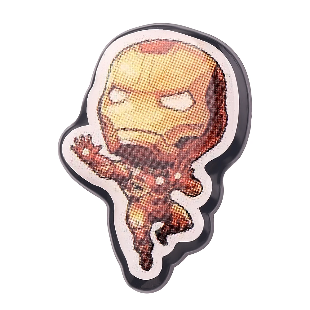 

Брошь «Железный человек» Marvel, металлические булавки, эмалированная одежда, значок на рюкзак, брошь, женские и мужские аксессуары