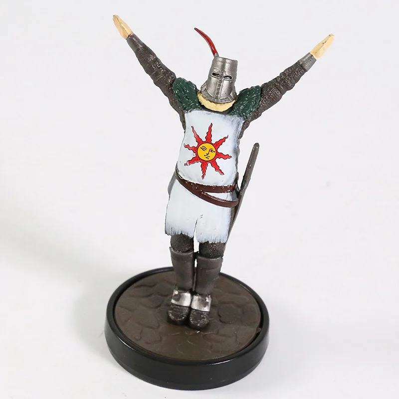 Dark Souls Remastered Sun Warrior Solar Solaire Figure Collectible Model Toy (only display figure)