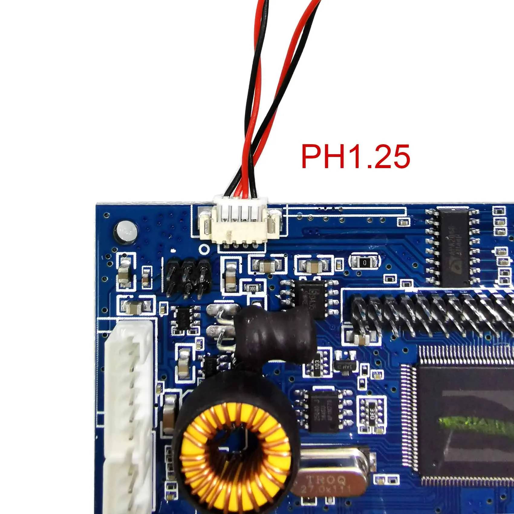 مكبر صوت 8ohm 2W مع موصل 4Pin PH1.25 ، مناسب للوحة التحكم في موصل مكبر الصوت PH1.25