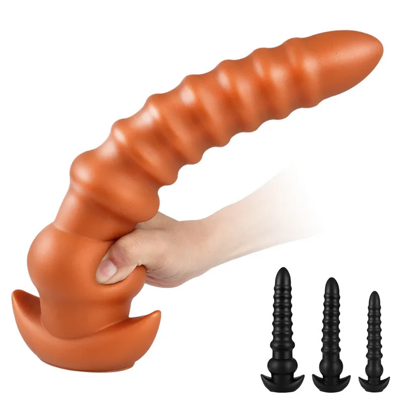 Super Kinky Sex Toys: A Comprehensive Review of the Liquid Silicone Big  Dildo Beads Anal Dildo