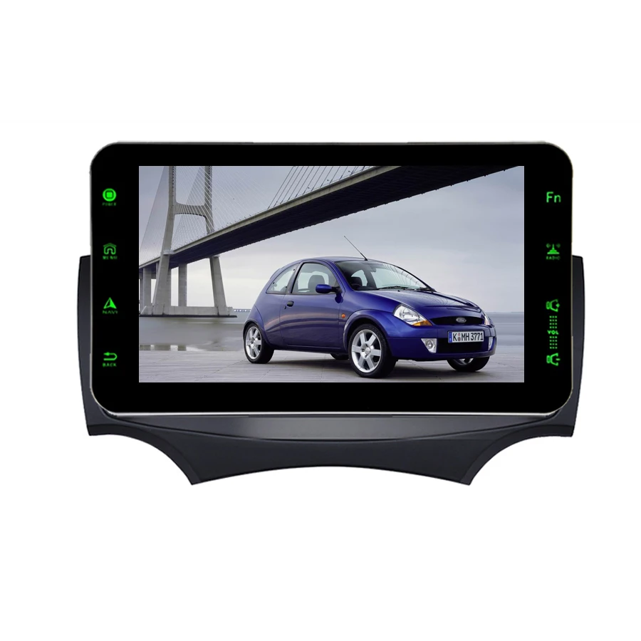 Car Radio Android 14 Video Player Stereo For Ford Ka 2008 - 2012 Autoradio Tape Recorder GPS Multimedia Head Unit Carplay touch