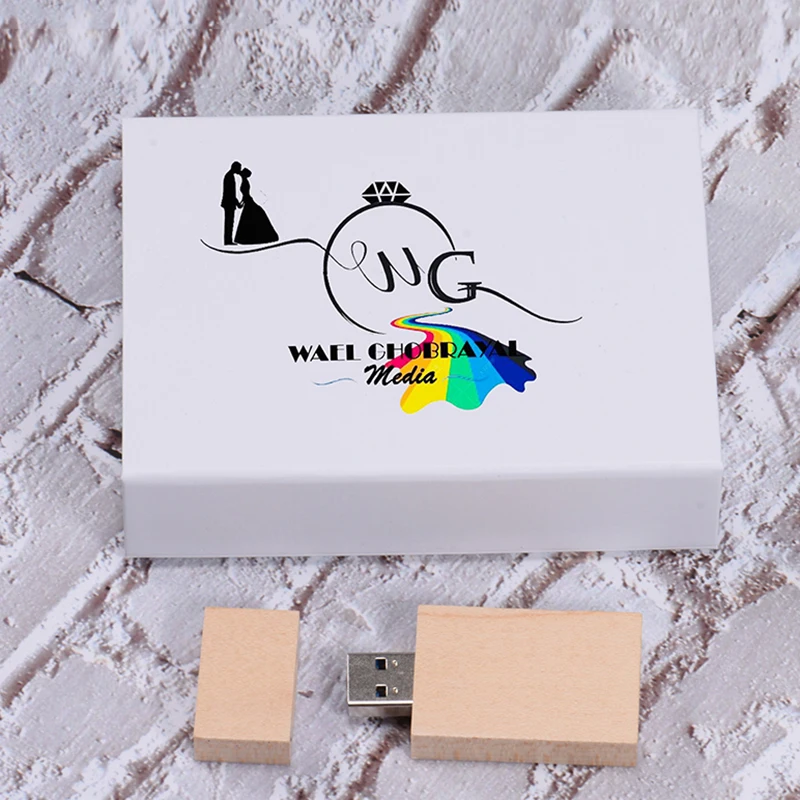 

JASTER Free Custom Logo Pendrive 2.0 Flash Drive 64GB Pen Drive32GB 16GB 8GB 4GB Memory Sticks Wedding Photography Company Gift