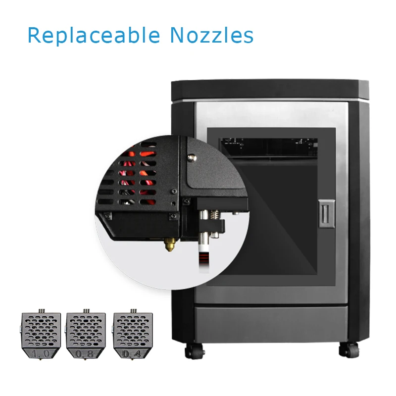 JGMAKER Industrial 3D Printer A9 High Percision Metal Frame Dual Filament Feeding Auto Leveling 3D Machine jgaurora