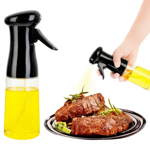 210ml Olive Oil Sprayer Mister Bottle Kitchen Gadgets Cooking BBQ Spray Bottle Dispenser For Baking Barbecue Salad Frying