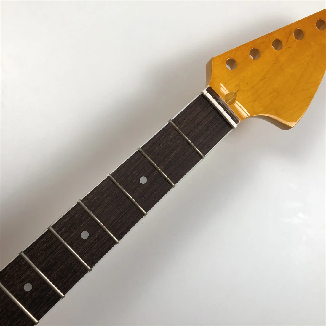 

Big head Guitar Neck Maple 21 fret Rosewood Fingerboard Dot Inlay 25.5inch Gloss DIY Part