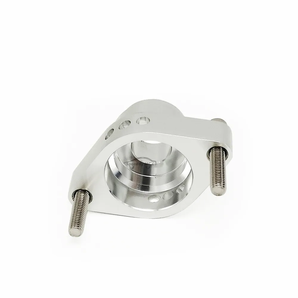 SPCEDDY Turbo Blow Off Valve Adapter For 1.4 TSi VW Audi Seat Skoda Golf MK5 MK6 Scirocco Dump Valve Parts Silver