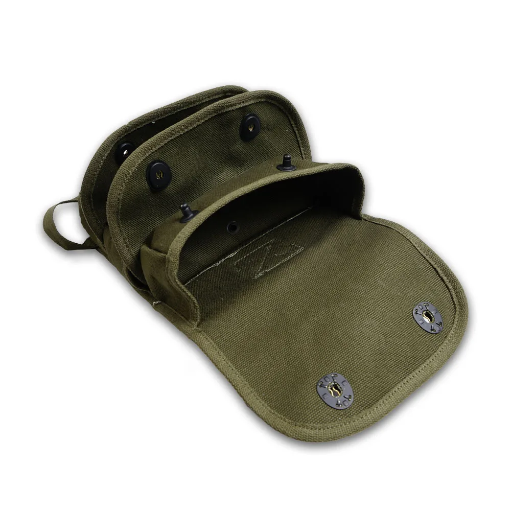 Imagem -04 - Mochila de Munição da Segunda Guerra Mundial Kit de Ferramentas com Bolsos para Uso ao ar Livre