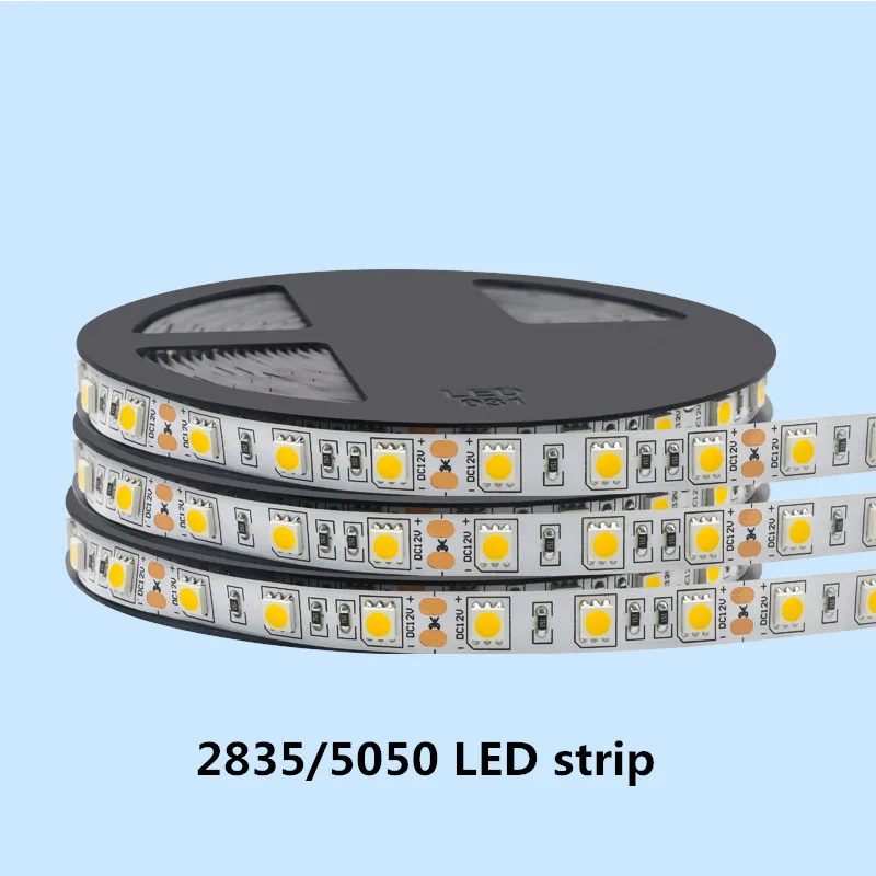 

LED Strip flexible light 2835 5050 60LEDs/m 60LEDs/m No waterproof/IP65 Waterproof white/warm white 1m 2m 3m 4m 5m 10m