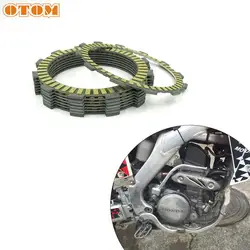 OTOM Motorcycle Clutch Friction Plates (101mm+108mm) Clutch Disc Kit 22202-KSC-670 For HONDA CRF250R 08-20 CRF250X 04-19 CRF250R