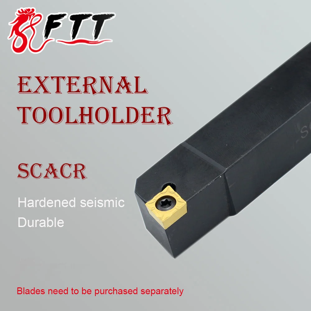 1PC SCACR/L1212H09 SCACR/L1616H09 SCACR/L2020K09 SCACR/L2525M09  External Turning Lathe Tool Holder  Accessories CNC Boring Bar