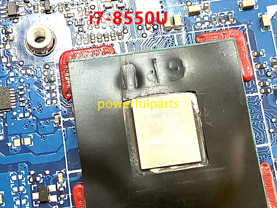 Imagem -04 - para Placa-mãe hp 15t-cs 15-cs com Cpu I78550u Mais Placa-mãe Gráfica Dag7bmb16e0 Funcionando Bem