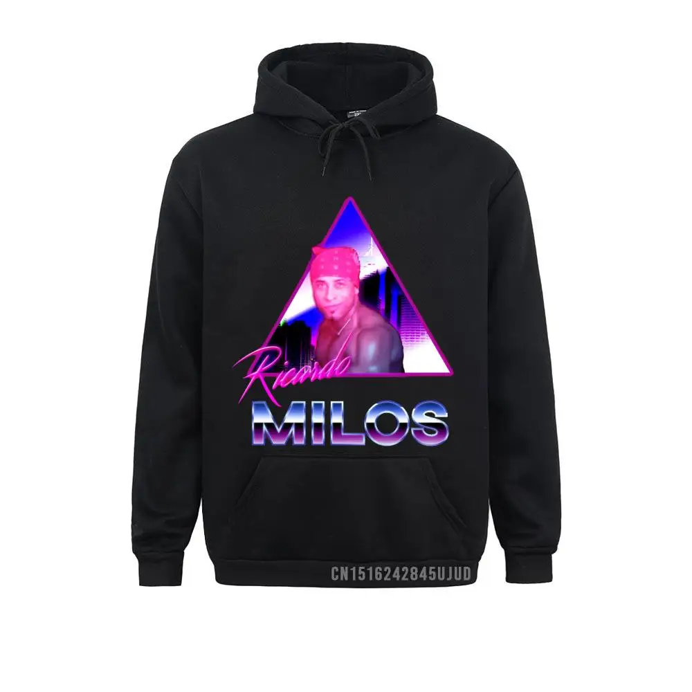 Ricardo Milos Aesthetic Sweatshirt Men's Vaporwave Costume Cool Vintage Hip Hop Hood Hoodie Harajuku Streetwear Pullover Hombre