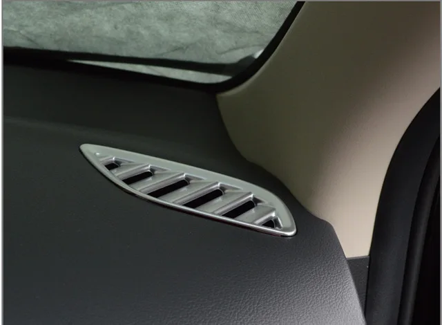 

ABS Matte For Mitsubishi Outlander 2013-2016 Car front Small air outlet Decoration Interior Dashboard Cover Trim Accessories