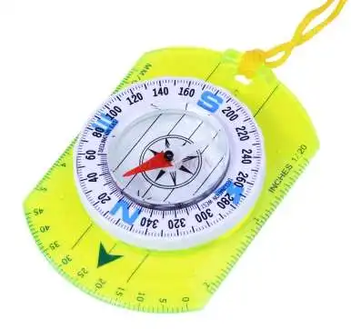 

Outdoor Multifunctional Map Scale Pointer Geological Student With Lanyard