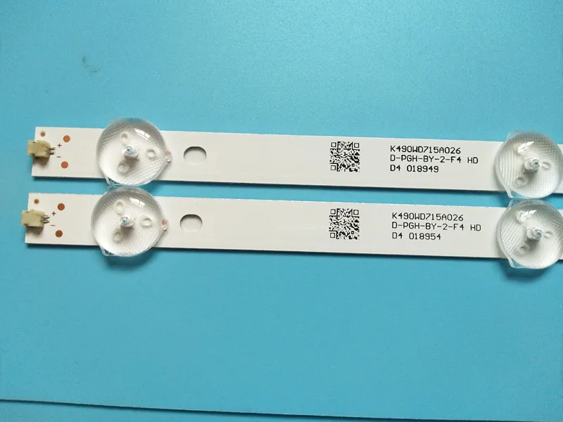 1 مجموعة = 9 قطعة LED قطاع ل P hili s 49 بوصة التلفزيون 49PUF6050/T3 الخلفية K490WD7 A1 4708-K490WD-A2213K01